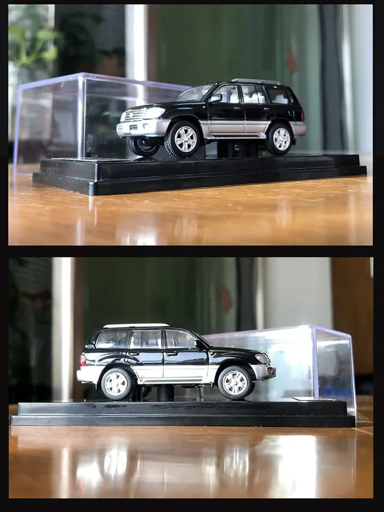 Diecast Alloy 1/64 Land Cruiser Model Black 4 Diecast Alloy 1/64 Land Cruiser Model Black - Image 4