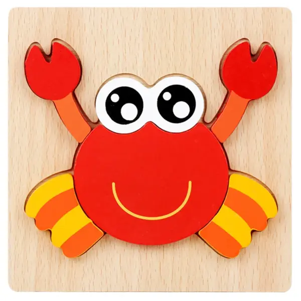 Wooden 3D Animal Puzzle for Early Learning - Image 11