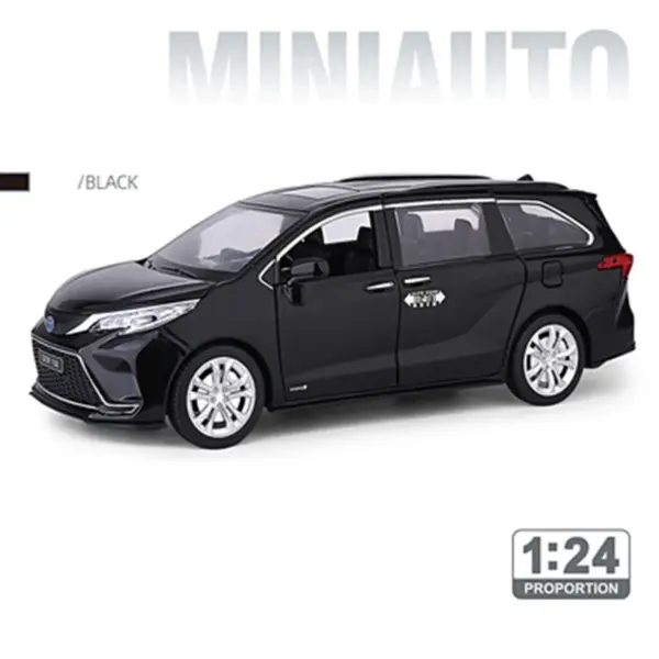 1:24 Granvia MPV Alloy Diecast Car Model - Image 7