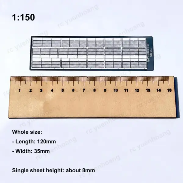 Stainless Steel Railing Set for Ship Models - Image 4