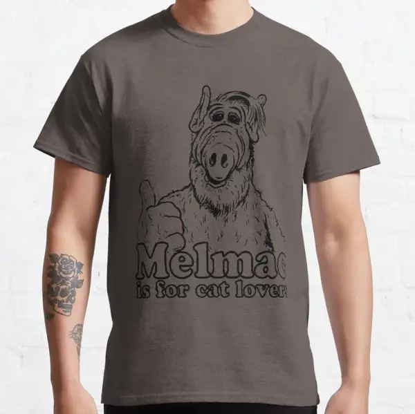 Retro ALF Graphic Tee for Cat Lovers - Image 11