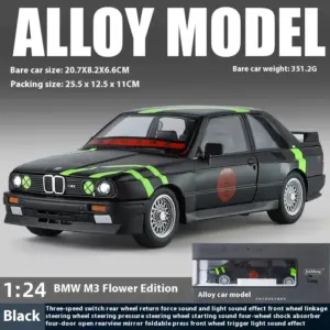 1988 1:24 BMW M3 E30 Diecast Model Car 19 S3ff158e96f1249908014e8db428306bbh