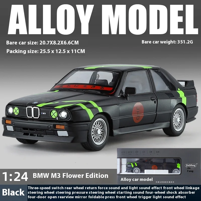 1988 1:24 BMW M3 E30 Diecast Model Car 8 1988 1:24 BMW M3 E30 Diecast Model Car - Image 8