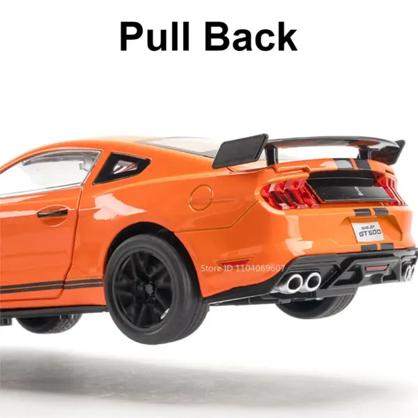1:18 Scale Mustang GT500 Model Car with Sound - Image 4