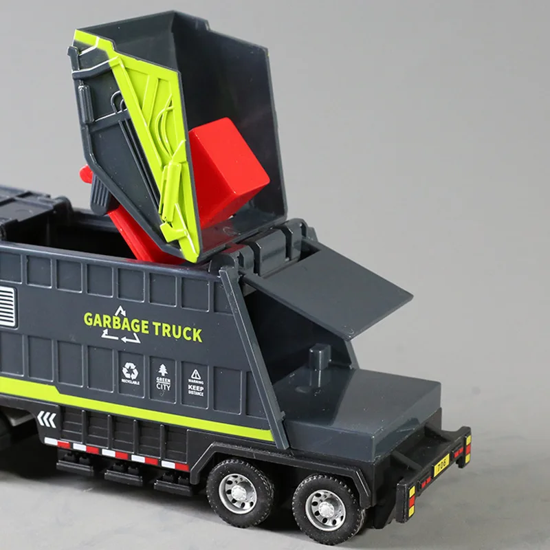 1/30 Scale City Garbage Truck Model 3 1/30 Scale City Garbage Truck Model - Image 3