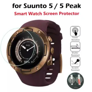 5PCS Tempered Glass for Suunto 5 Smartwatch