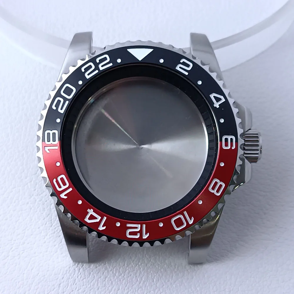 40.5mm Stainless Steel GMT Watch Case NH35/NH36 32 40.5mm Stainless Steel GMT Watch Case NH35/NH36 - Image 32