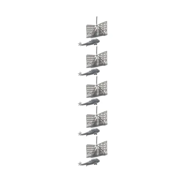 5 Set SH-3 Sea King Helicopter Models - Image 8