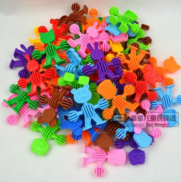 Plastic Building Blocks Set 350g for Adults - Image 4