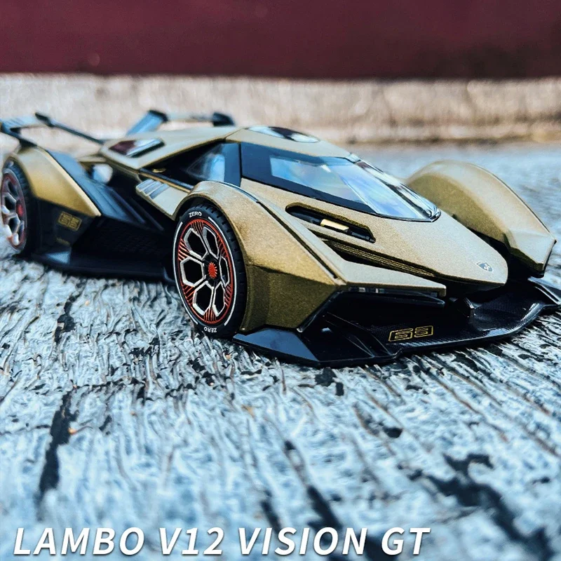 Diecast Lamborghini V12 GT 1/22 Model Car 3 Diecast Lamborghini V12 GT 1/22 Model Car - Image 3