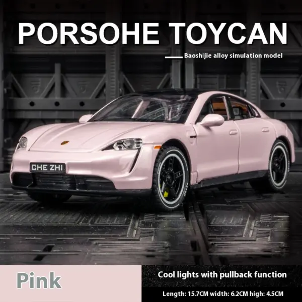 1:32 Porsche Taycan Diecast Metal Model - Image 12