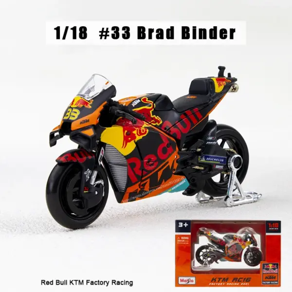 Maisto 1:18 2023 Ducati Bagnaia Model Motorcycle - Image 22