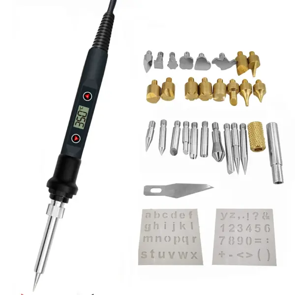 80W Adjustable Electric Soldering Iron Set - Image 10