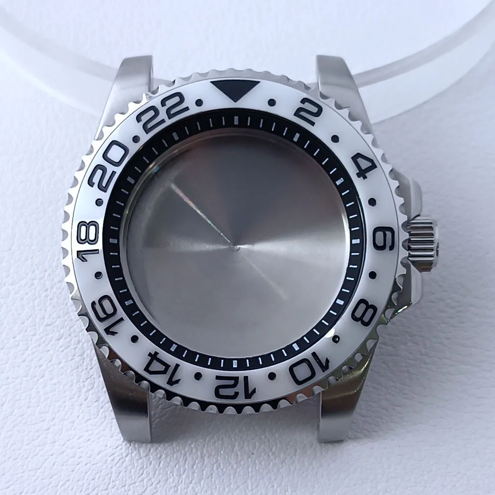 40.5mm Stainless Steel GMT Watch Case NH35/NH36 44 40.5mm Stainless Steel GMT Watch Case NH35/NH36 - Image 44