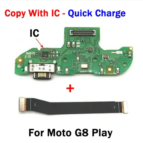 Moto G Series USB Charging Board Flex Cable Replacement - Image 7