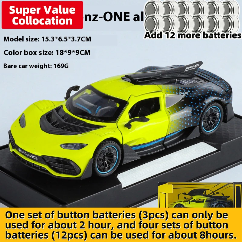 1:32 Mercedes Benz AMG ONE Model Car 14 1:32 Mercedes Benz AMG ONE Model Car - Image 14