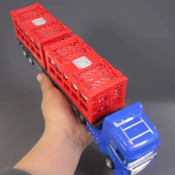 1:50 Scale Plastic Oil Tank Transport Model - Image 3