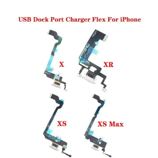 USB Charging Port Flex Cable for iPhone X XR XS Max - Image 5