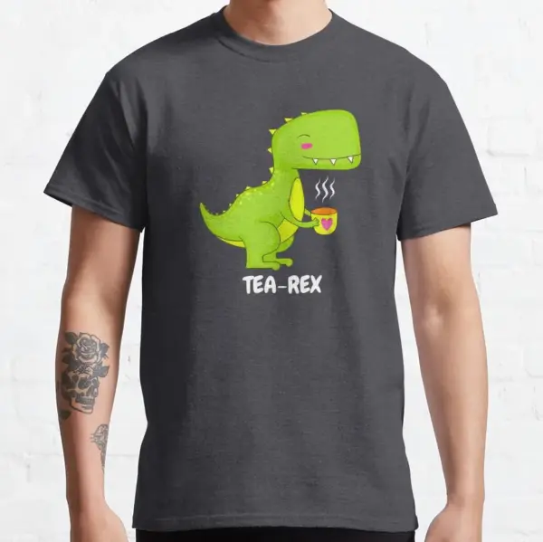 Cute Kawaii T-Rex Graphic T-Shirt for Men - Image 12