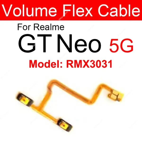 Realme GT Neo 2 Power & Volume Flex Cable Replacement - Image 13