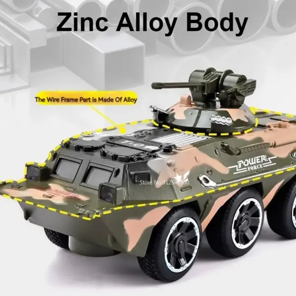 1:32 Scale Armored Personnel Carrier Model Car - Image 4