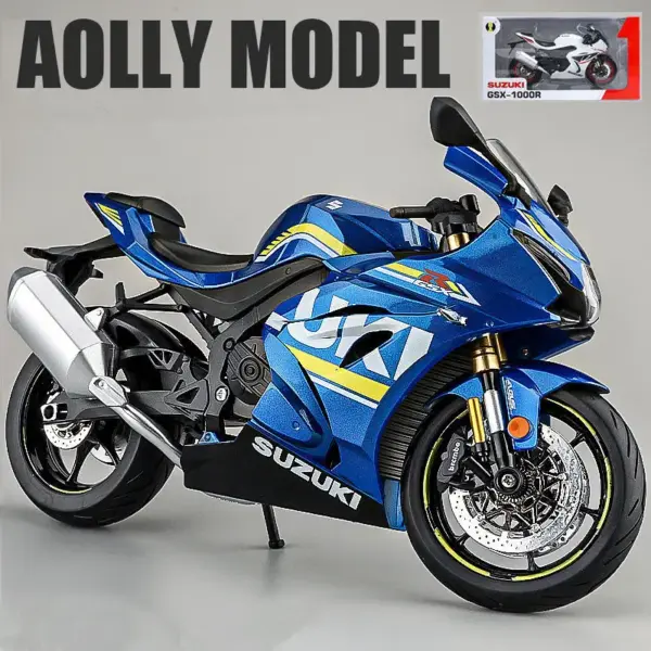 1/9 Scale Suzuki GSX-1000R Diecast Model - Image 7