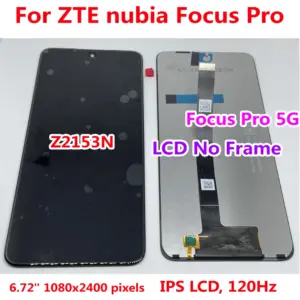 6.72 inches IPS LCD Touch Screen Assembly for ZTE Nubia Focus Pro 5G Z2153N 5 S4180f9adb9a944acaedccc7367c8aa8fc