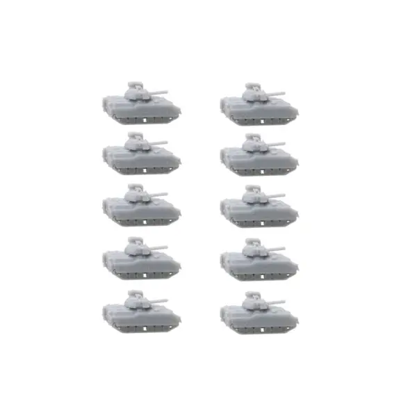 10PCS Micro Mini M2 IFV Tank Models - Image 7