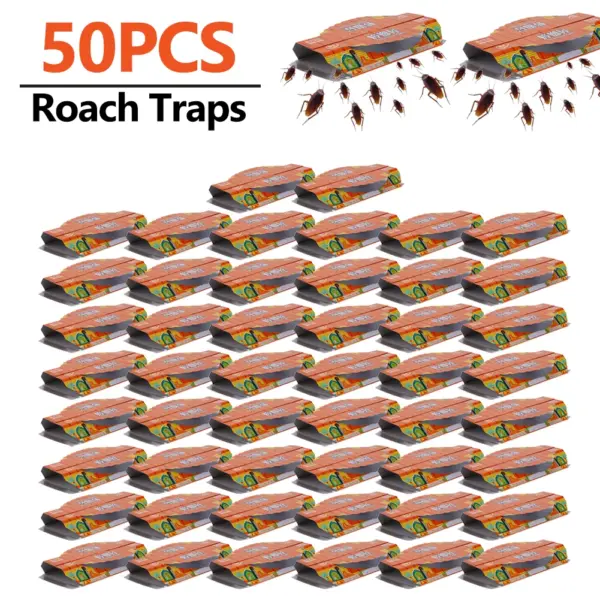 10 Pack Sticky Roach Traps Indoor Pest Control - Image 11