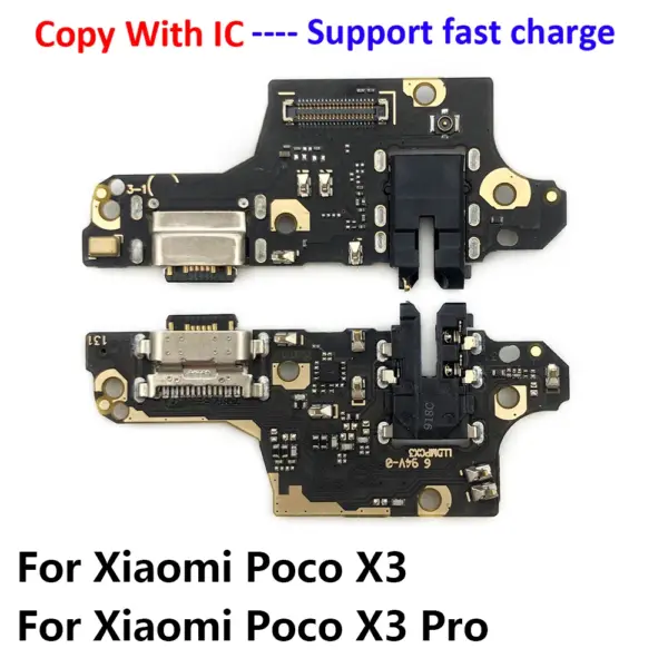 USB Charging Port Flex Cable for Xiaomi Poco X3 Pro - Image 6