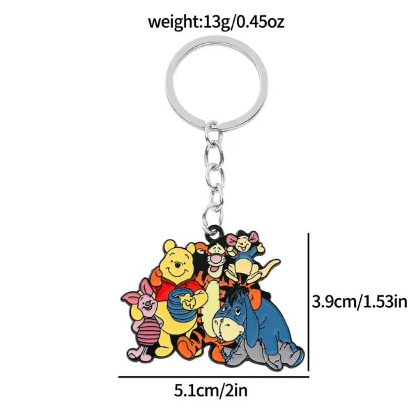 Lilo & Stitch Heart Keychain Friendship Jewelry - Image 6