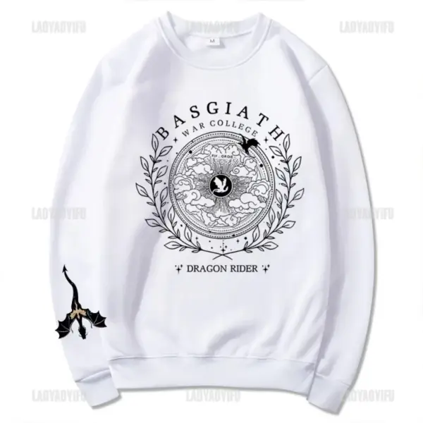 Basgiath War College Print Hoodie for Women - Image 8