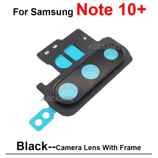 Galaxy Note 10 Plus Rear Camera Lens with Frame - Image 12