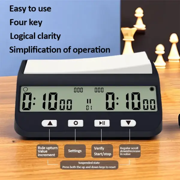 YS9901/YS902 Digital Chess Timer Stopwatch - Image 4