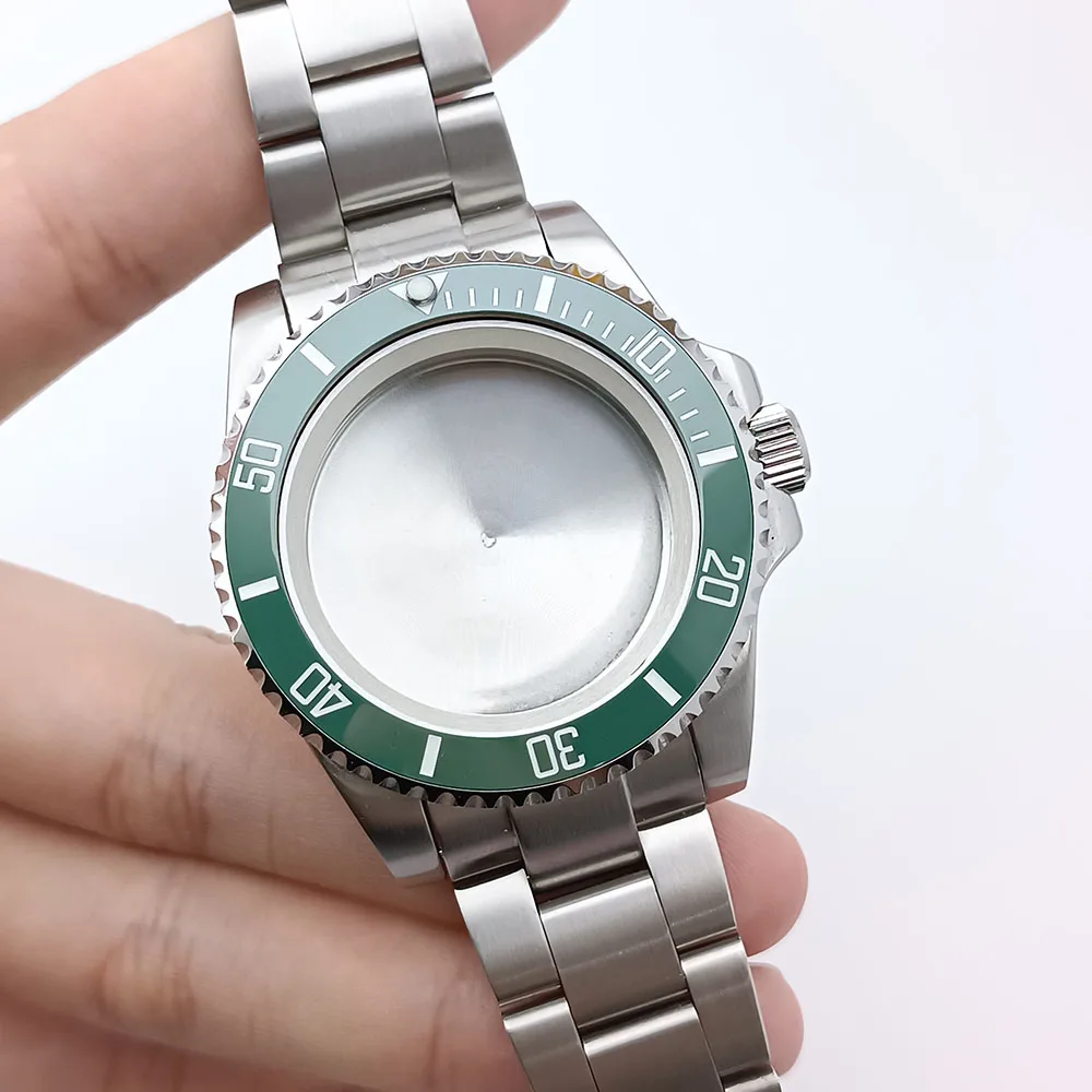 40.5mm Stainless Steel GMT Watch Case NH35/NH36 5 40.5mm Stainless Steel GMT Watch Case NH35/NH36 - Image 5