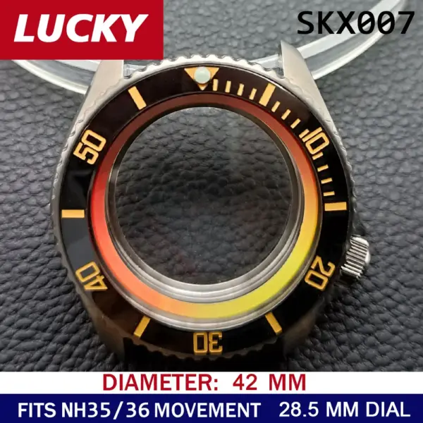 N H35 42mm Stainless Steel Watch Case - Image 59