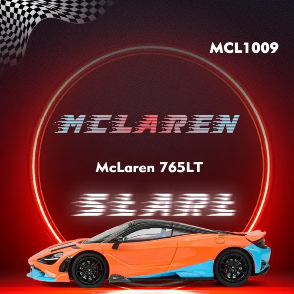 1/64 Alloy 765LT MCL Series Diecast Model - Image 3