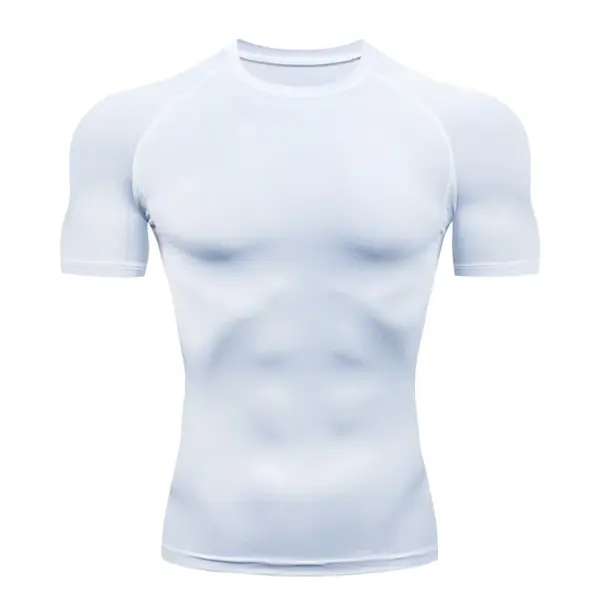 Men's Compression Long Sleeve Turtleneck Shirt - Image 16