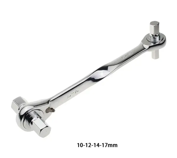 Double End Ratchet Wrench Set Cr-Mo Steel - Image 8