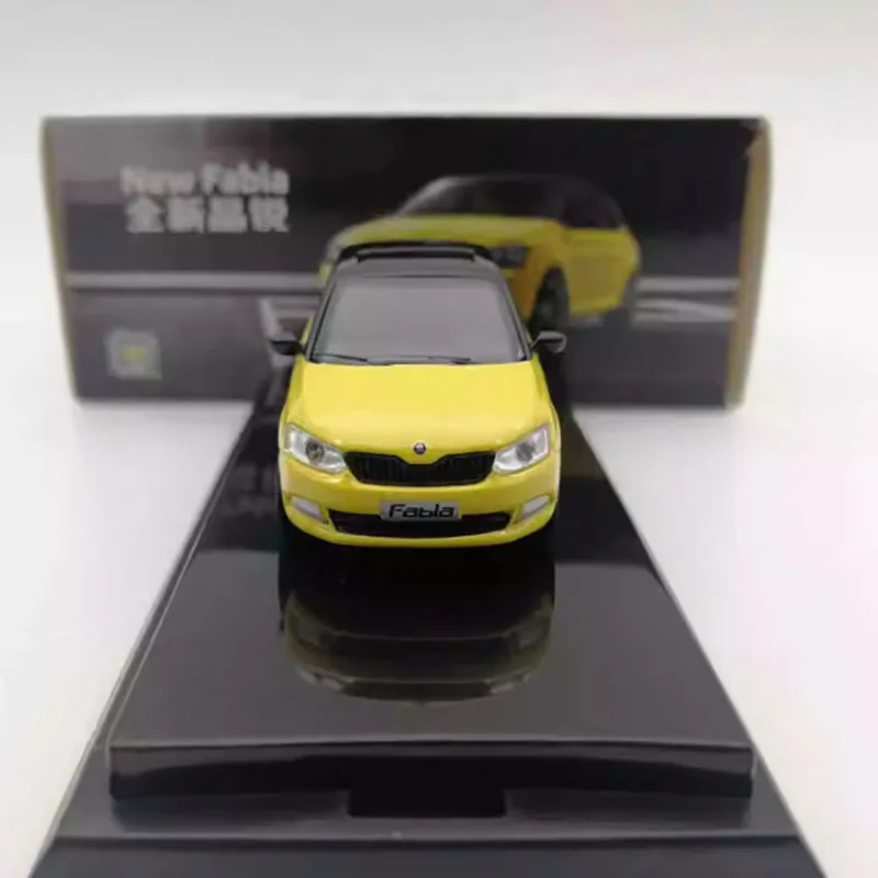 Diecast Alloy 1/64 Skoda New Fabia Model 4 Diecast Alloy 1/64 Skoda New Fabia Model - Image 4