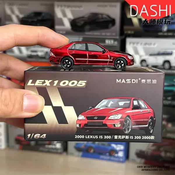 1/64 Scale Lexus IS300 Diecast Model Car - Image 4