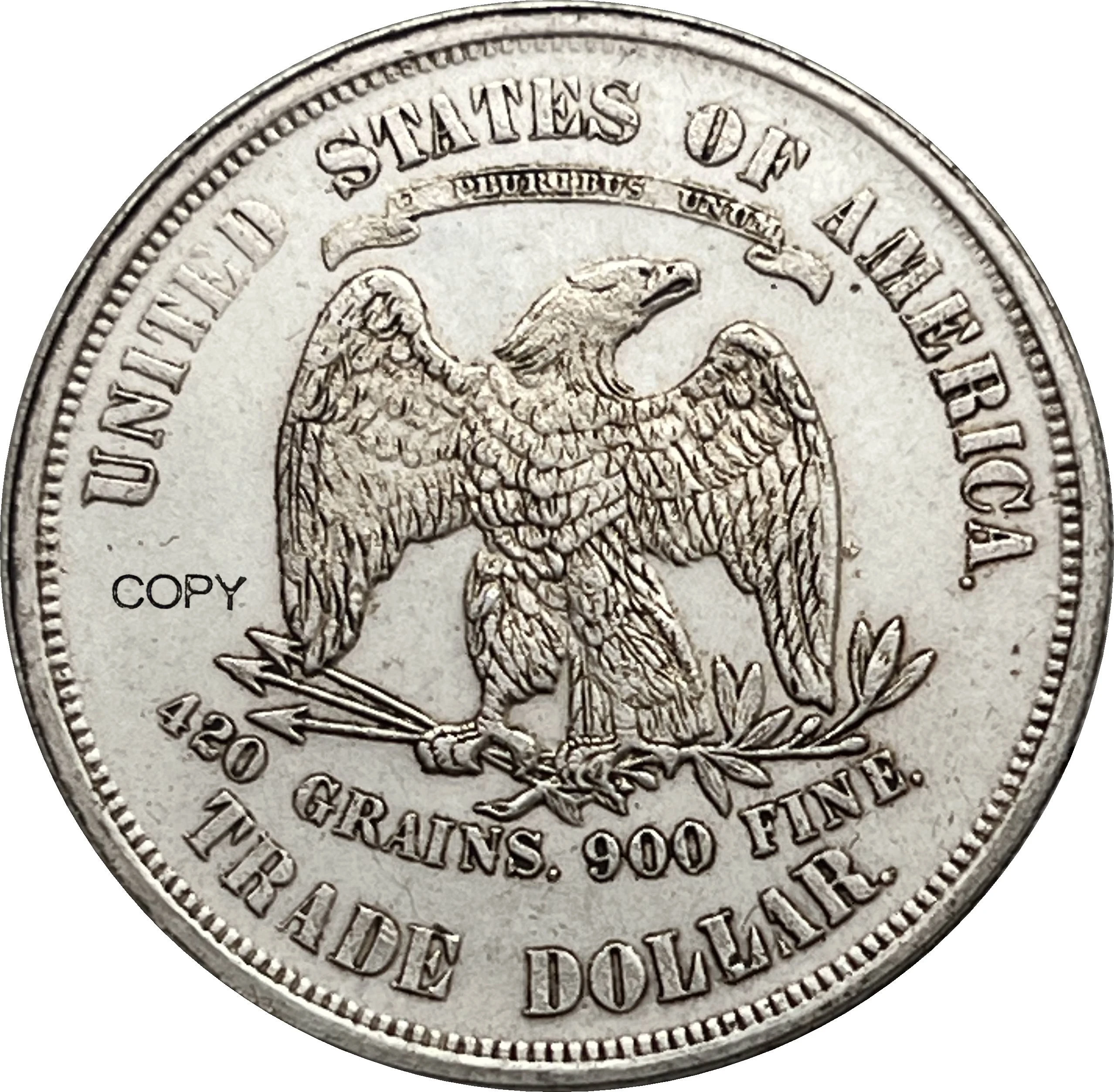 1873 Trade Commemorative Vintage Metal Plaque 6 1873 Trade Commemorative Vintage Metal Plaque - Image 6