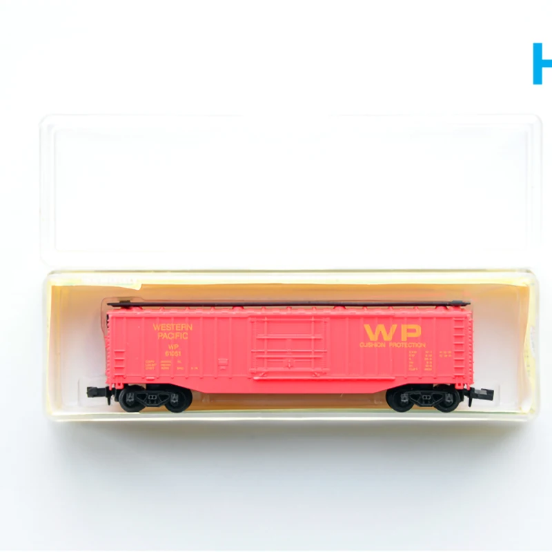 N Scale 1/160 Diecast Red BoxCar Model 5 N Scale 1/160 Diecast Red BoxCar Model - Image 5