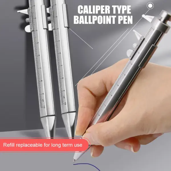 Vernier Caliper Ballpoint Pen 0-100mm - Image 2