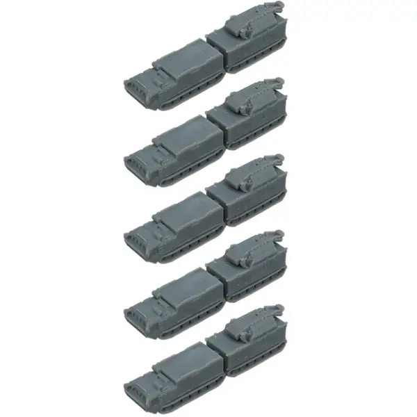 5PCS 1/700 1/350 Scale TOR-M2DT Resin Models - Image 6
