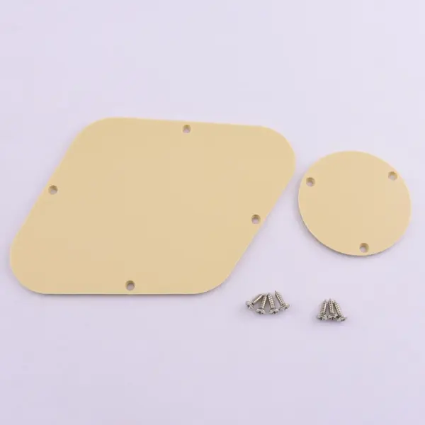 LP Electric Guitar Back Cover Plate Black - Image 8
