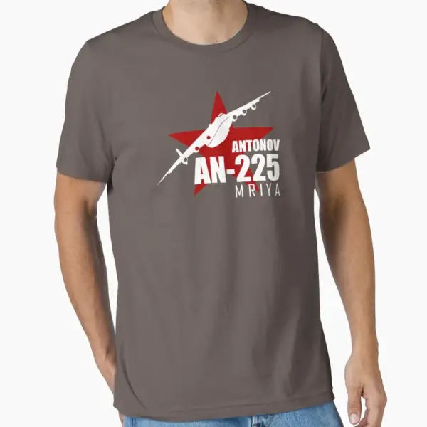 An-225 Mriya Digital Print Cotton T-Shirt - Image 9
