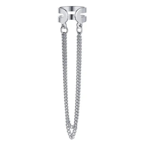 Long Tassel Ear Cuff Earrings Unisex Style - Image 30