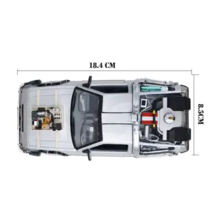 WELLY 1:24 DMC-12 Back To The Future Model 14 S438cd6aa7dcd42829d8fdef215815a86l