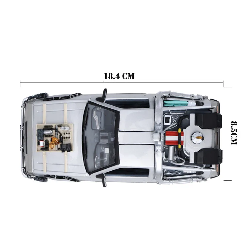 WELLY 1:24 DMC-12 Back To The Future Model 5 WELLY 1:24 DMC-12 Back To The Future Model - Image 5